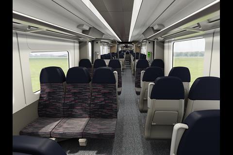The Bombardier Transportation Aventra EMUs for Greater Anglia's commuter routes are to be fitted with seats supplied by Kiel.